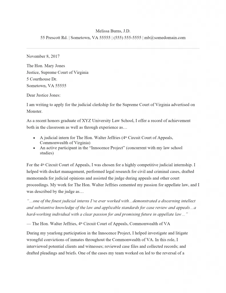 36100 researching the judge