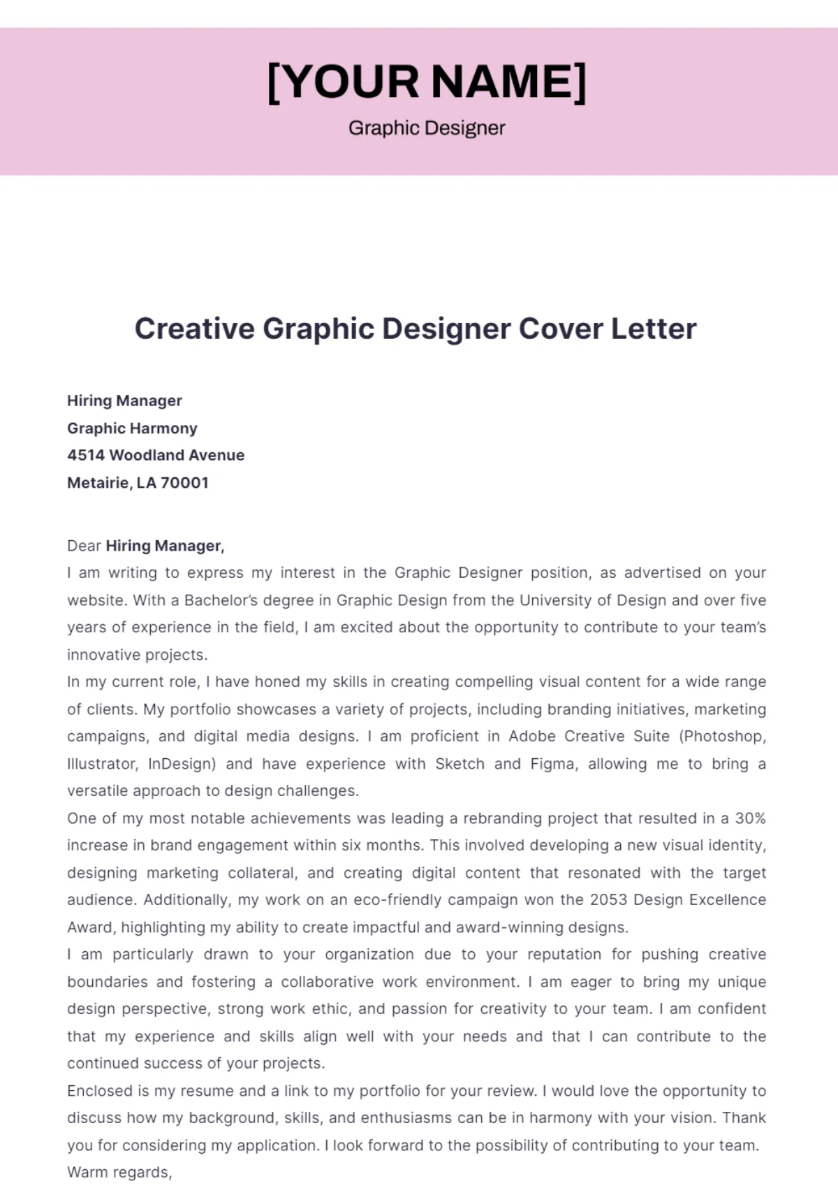 36108 graphic designer cover letter image1