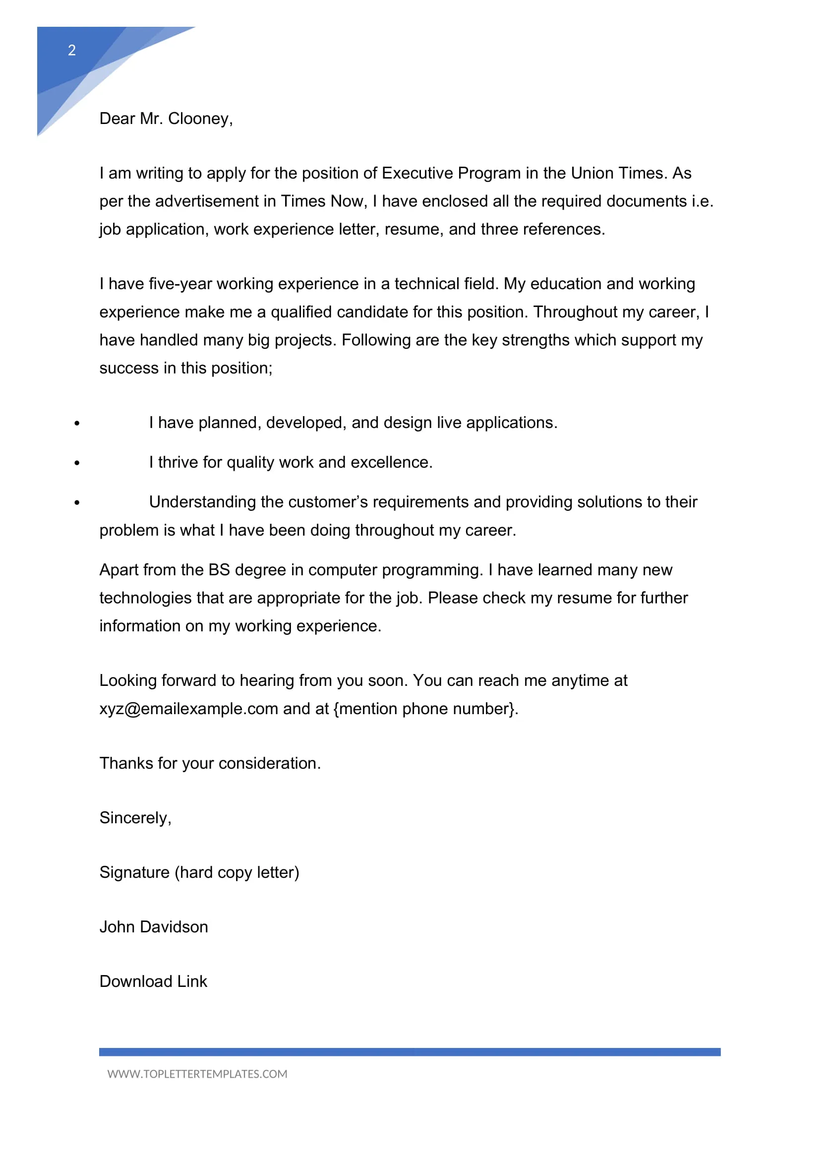 36116 header cover letter