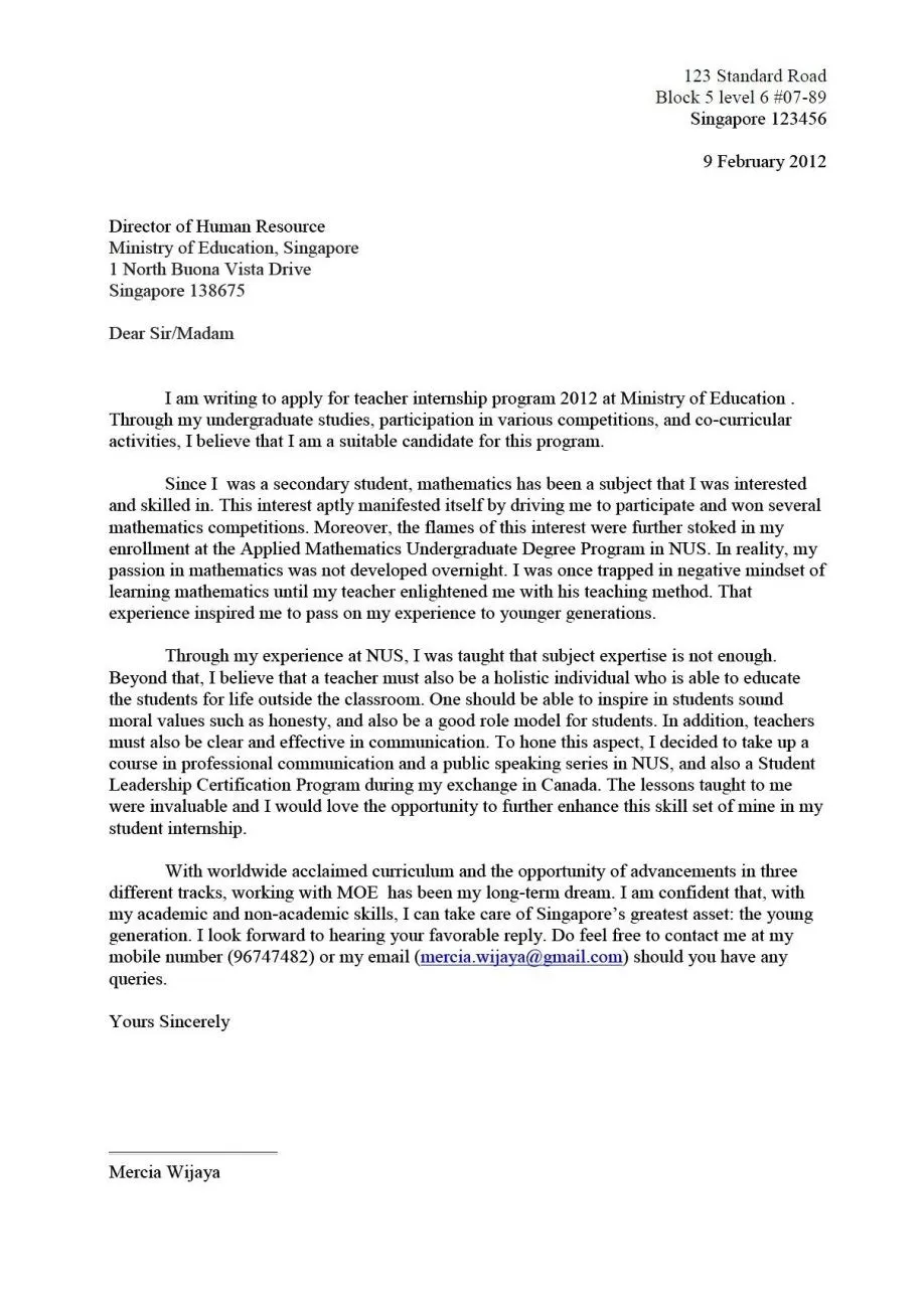 36117 tailoring cover letter