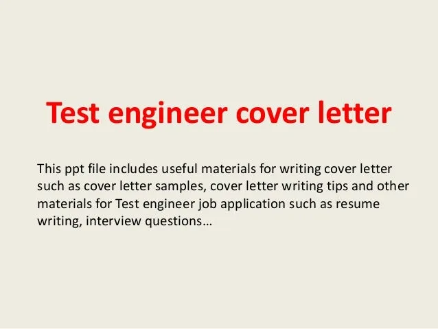 36121 test engineer cover letter header