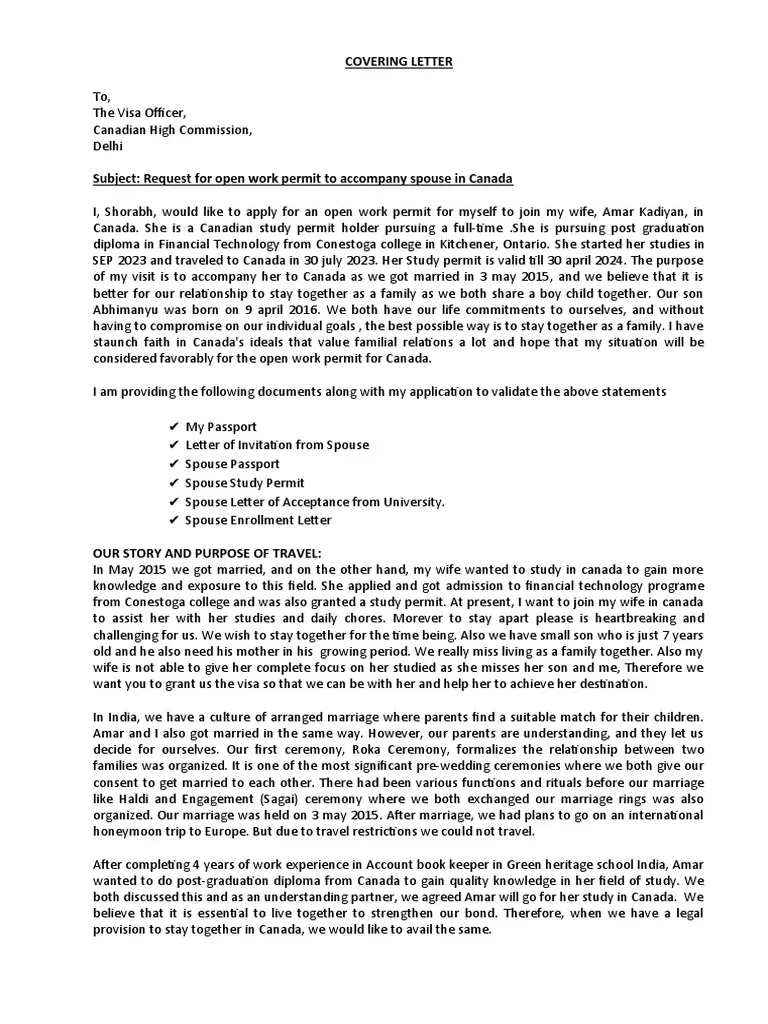 36122 report of marriage cover letter 1