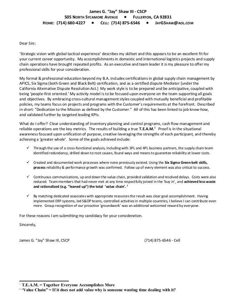 36146 cover letter formatting