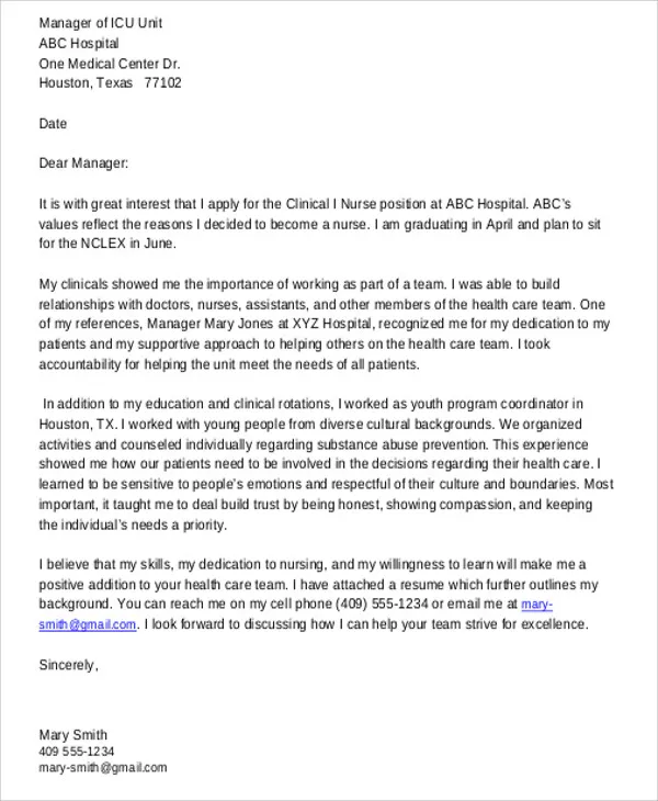 36149 icu rn cover letter skills