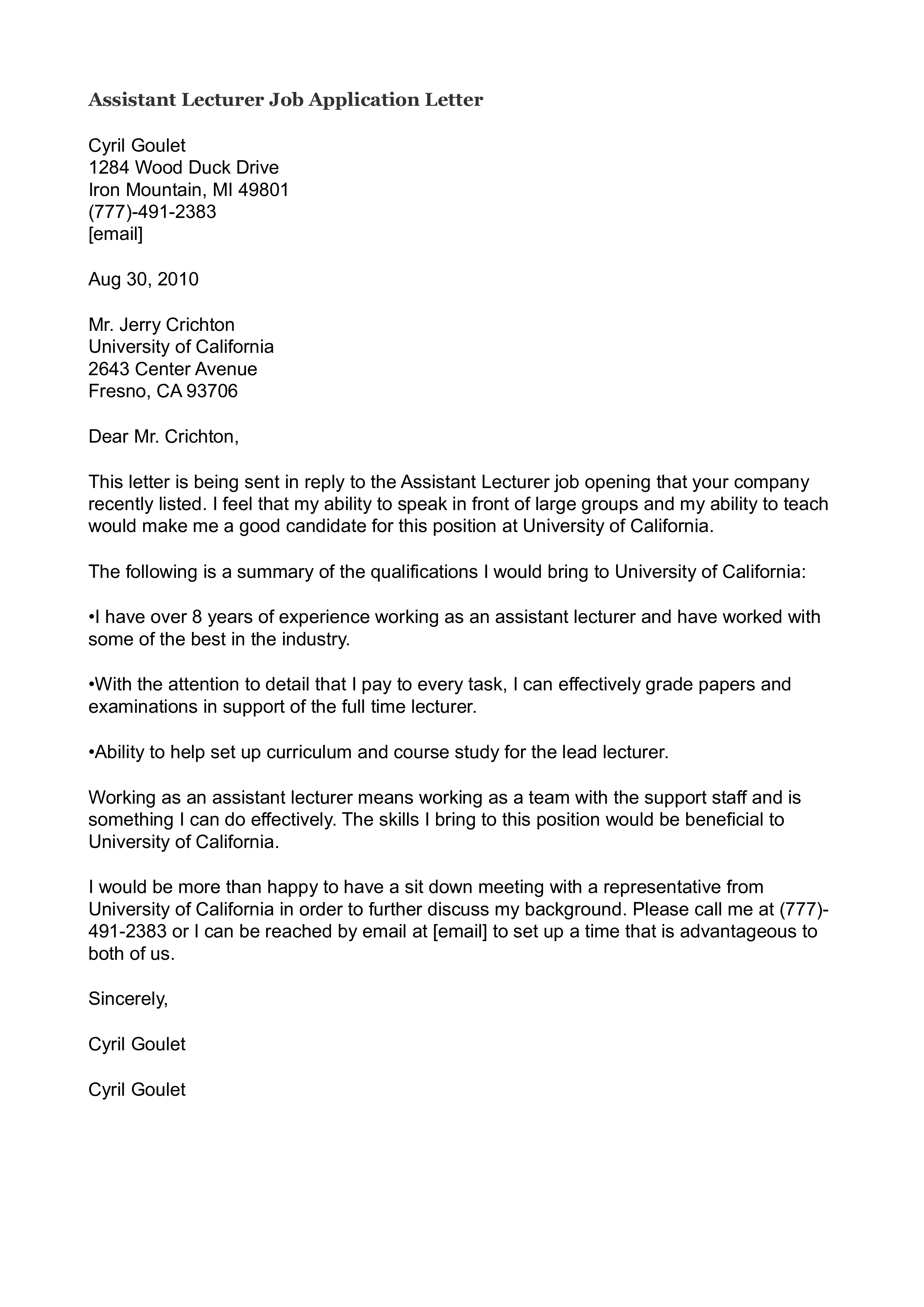 36150 lecturer cv academic background