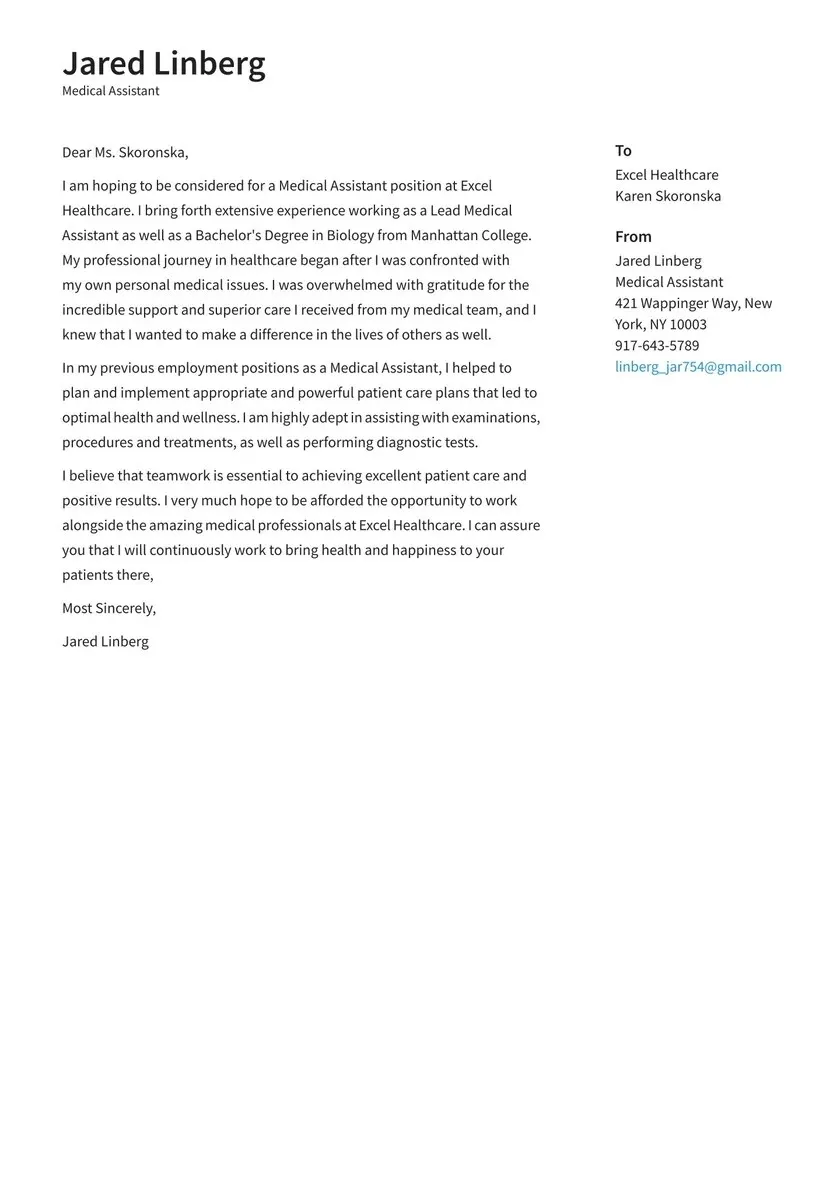 36152 tailoring cover letter