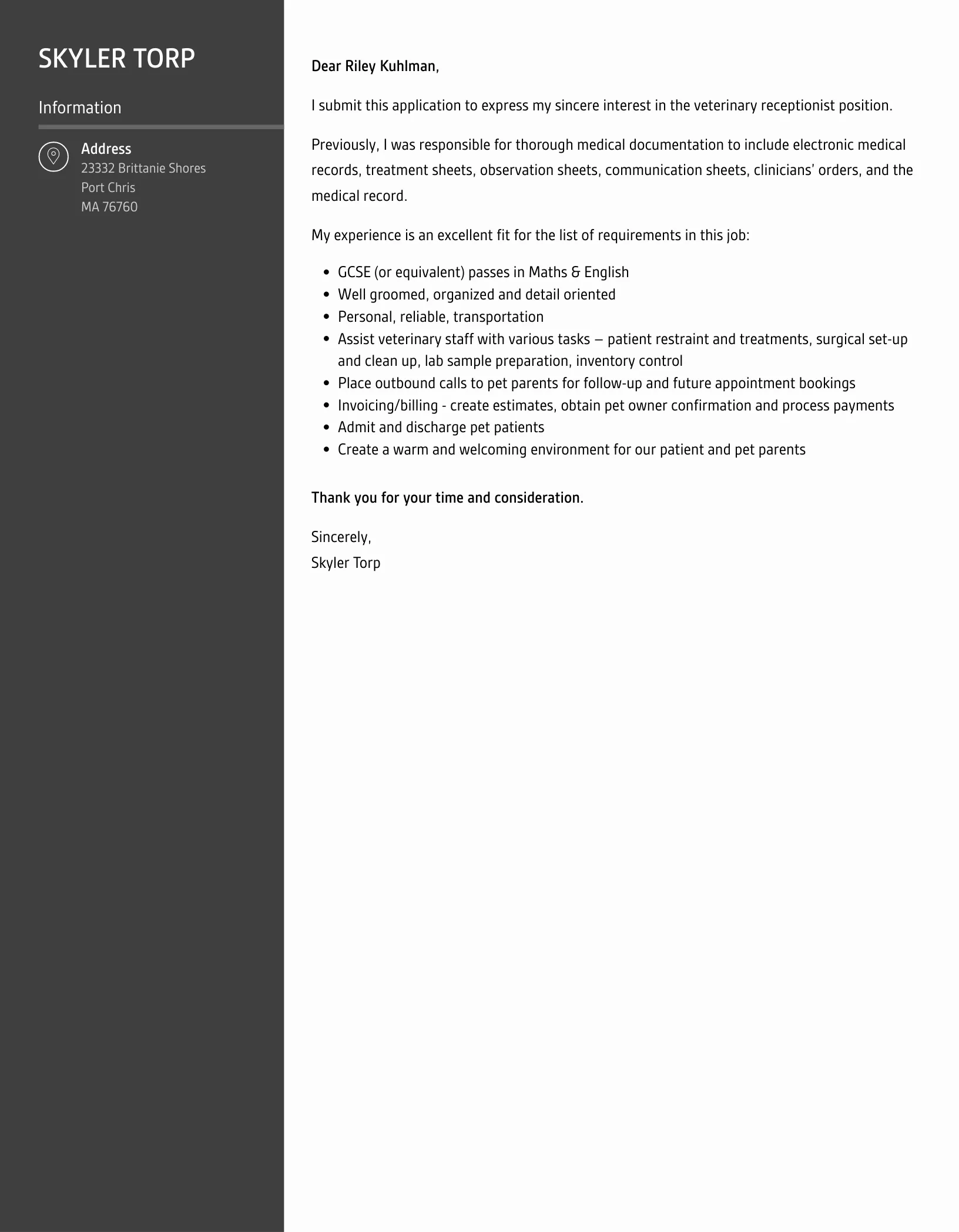 36155 veterinary receptionist team meeting