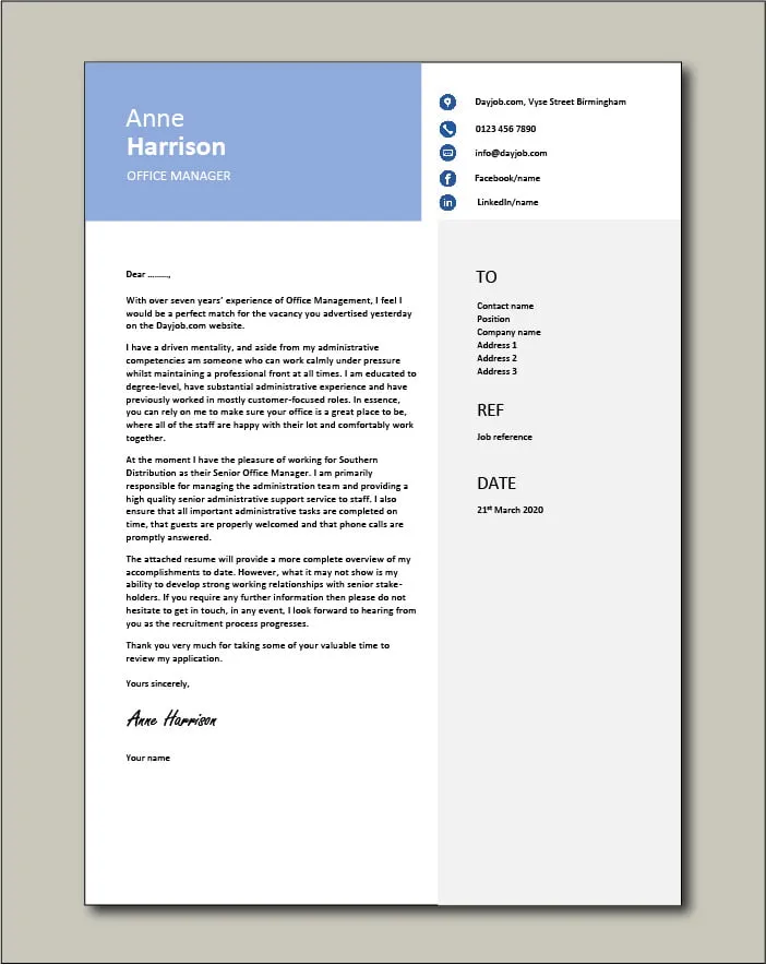 36156 professional resume layout