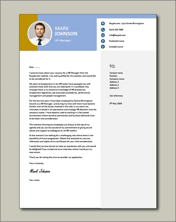 36192 cover letter components