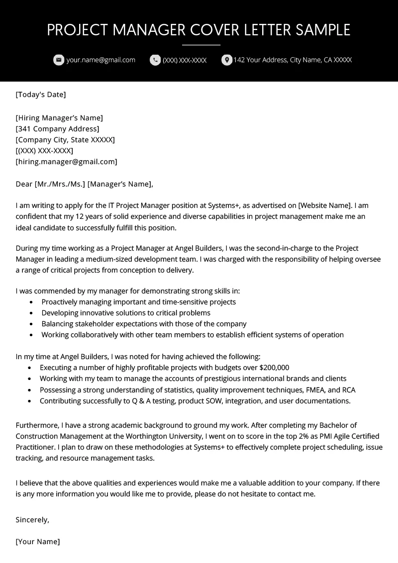 36203 proofreading cover letter