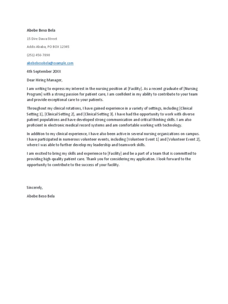 36206 cover letter formatting