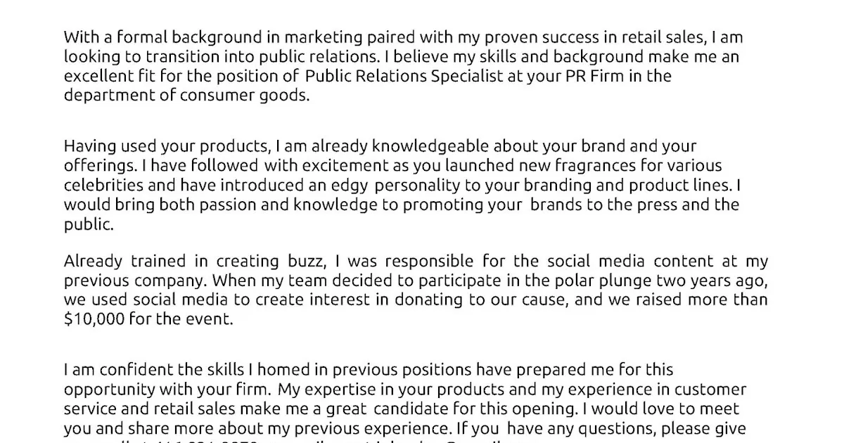 36211 formatting cover letter