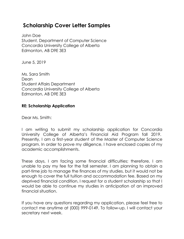 36222 cover letter formatting