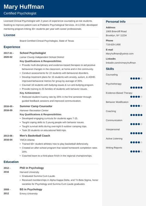 36228 psychology experience