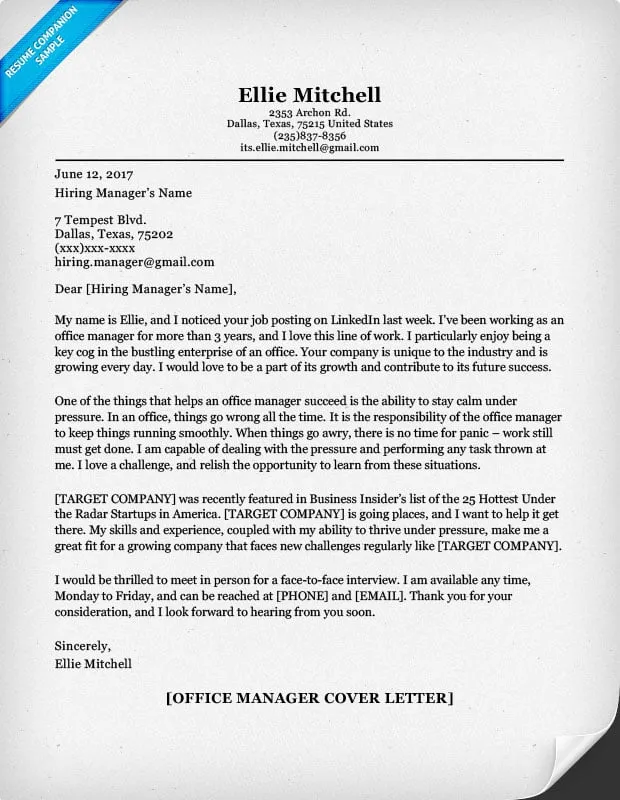 36245 proofreading cover letter