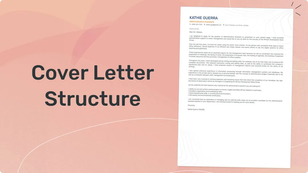 36246 cover letter components