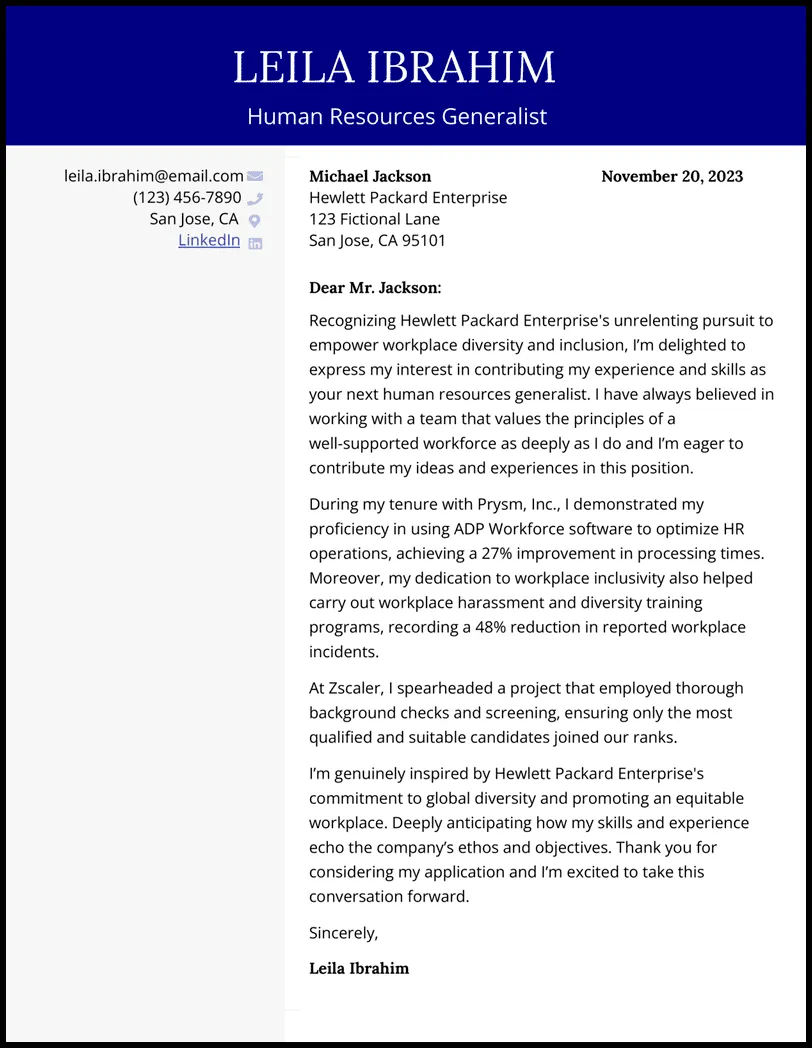 36251 hr cover letter components