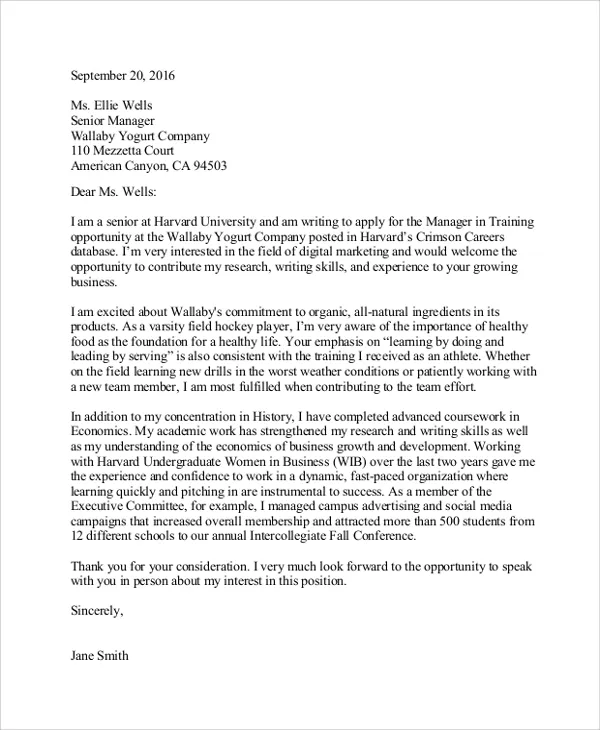 36264 cover letter tips