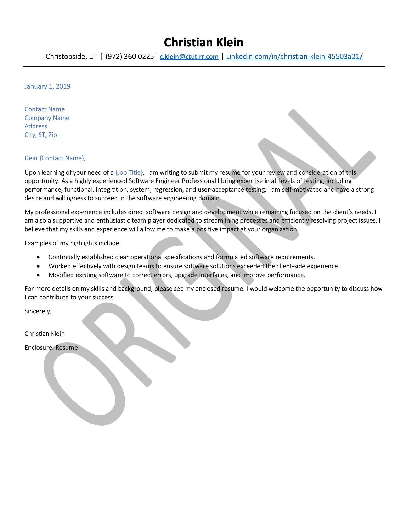 36284 cover letter software engineer intern 1