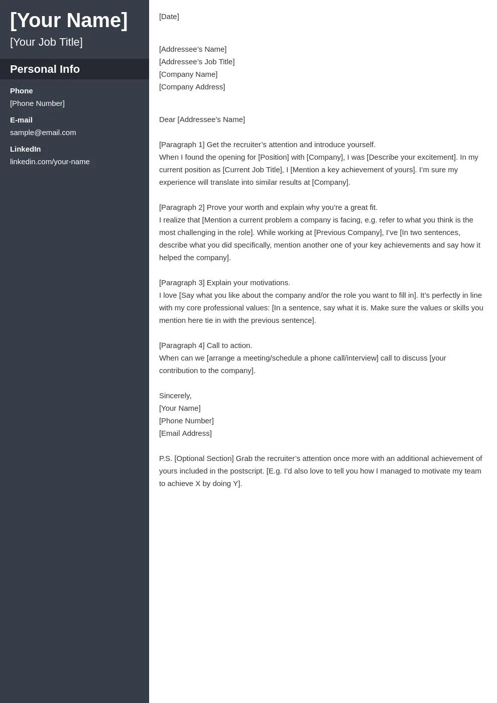 36286 cover letter structure