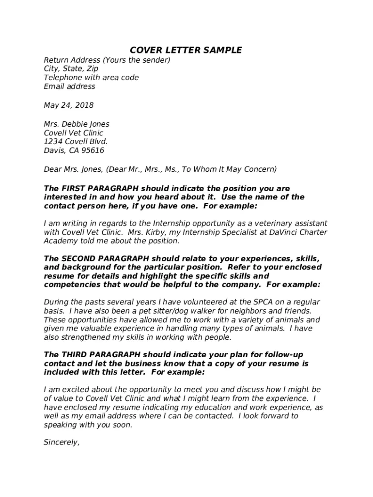 36288 cover letter structure