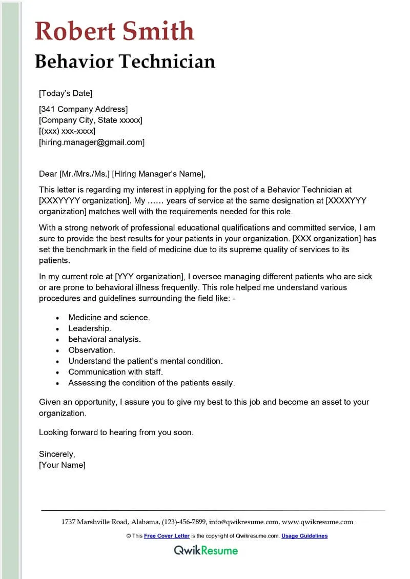 36317 autism behavior technician cover letter 6