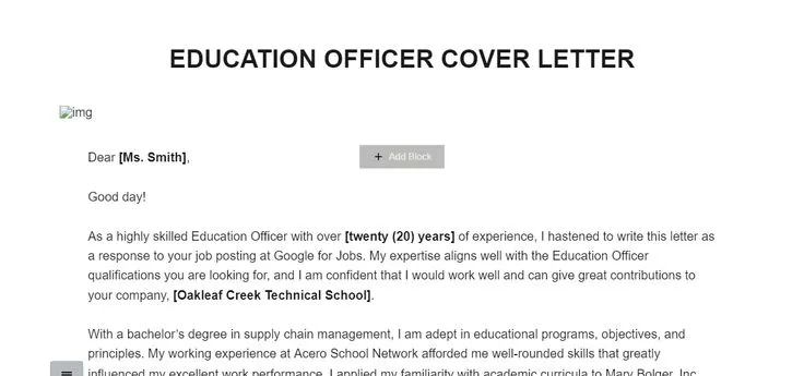 36323 proofreading editing cover letter