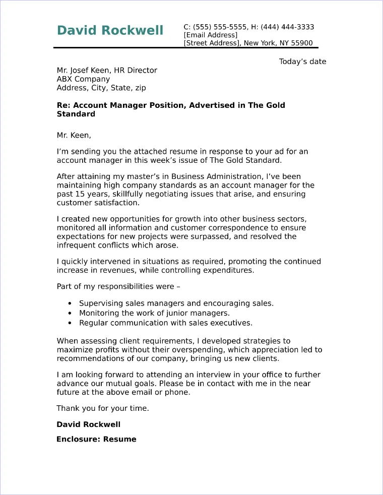 36328 account manager skills