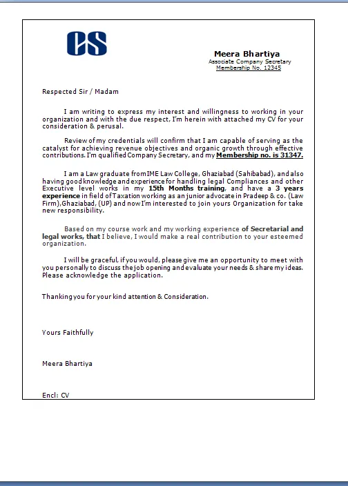 36335 cover letter format salutation