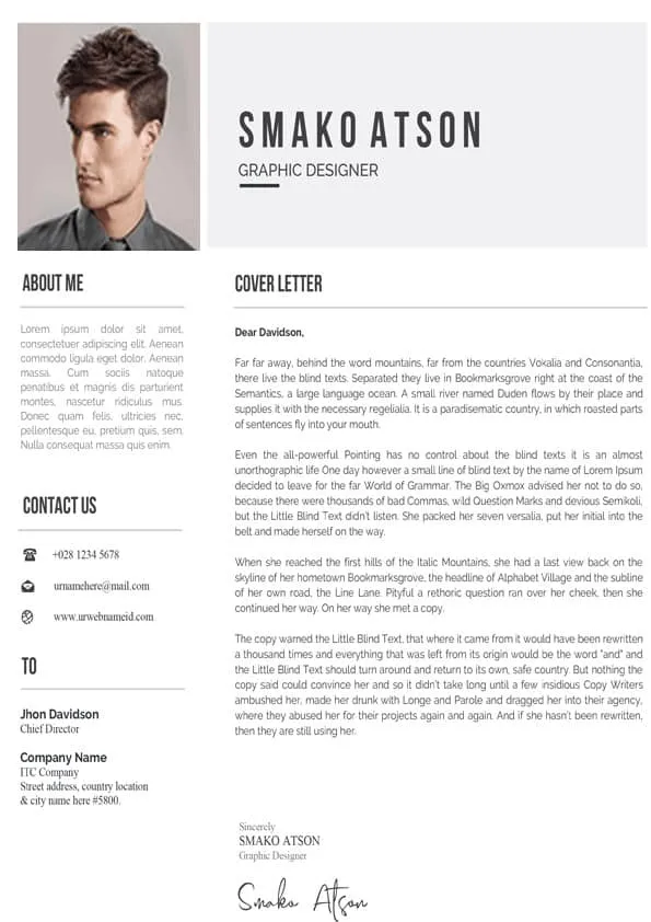 36336 cover letter elements