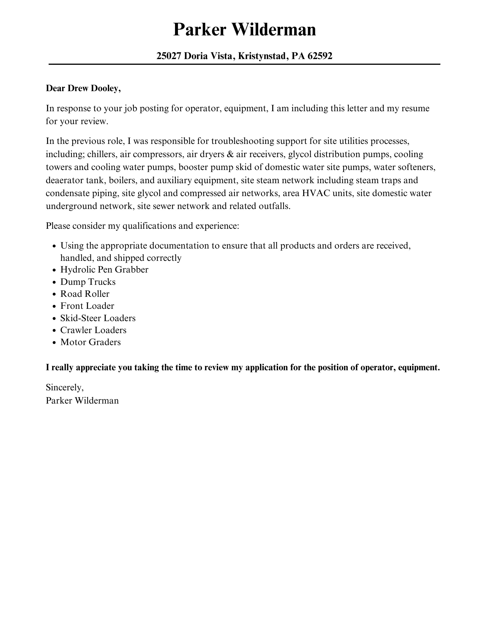 36352 equipment operator skills