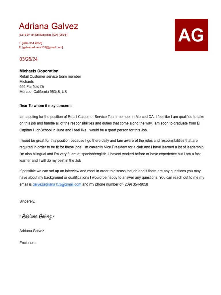 36367 cover letter tips