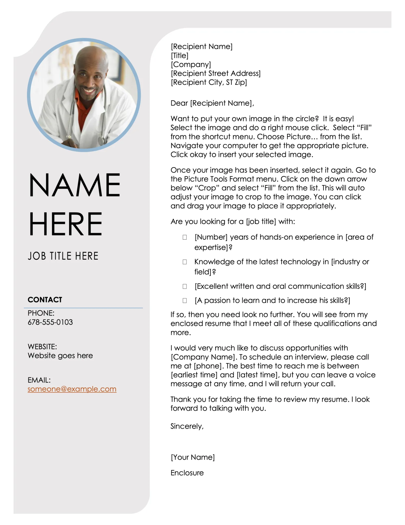36369 cover letter skills