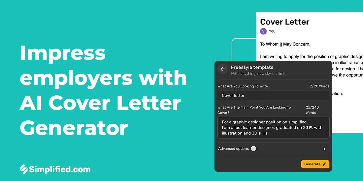 36370 online cover letter generator features